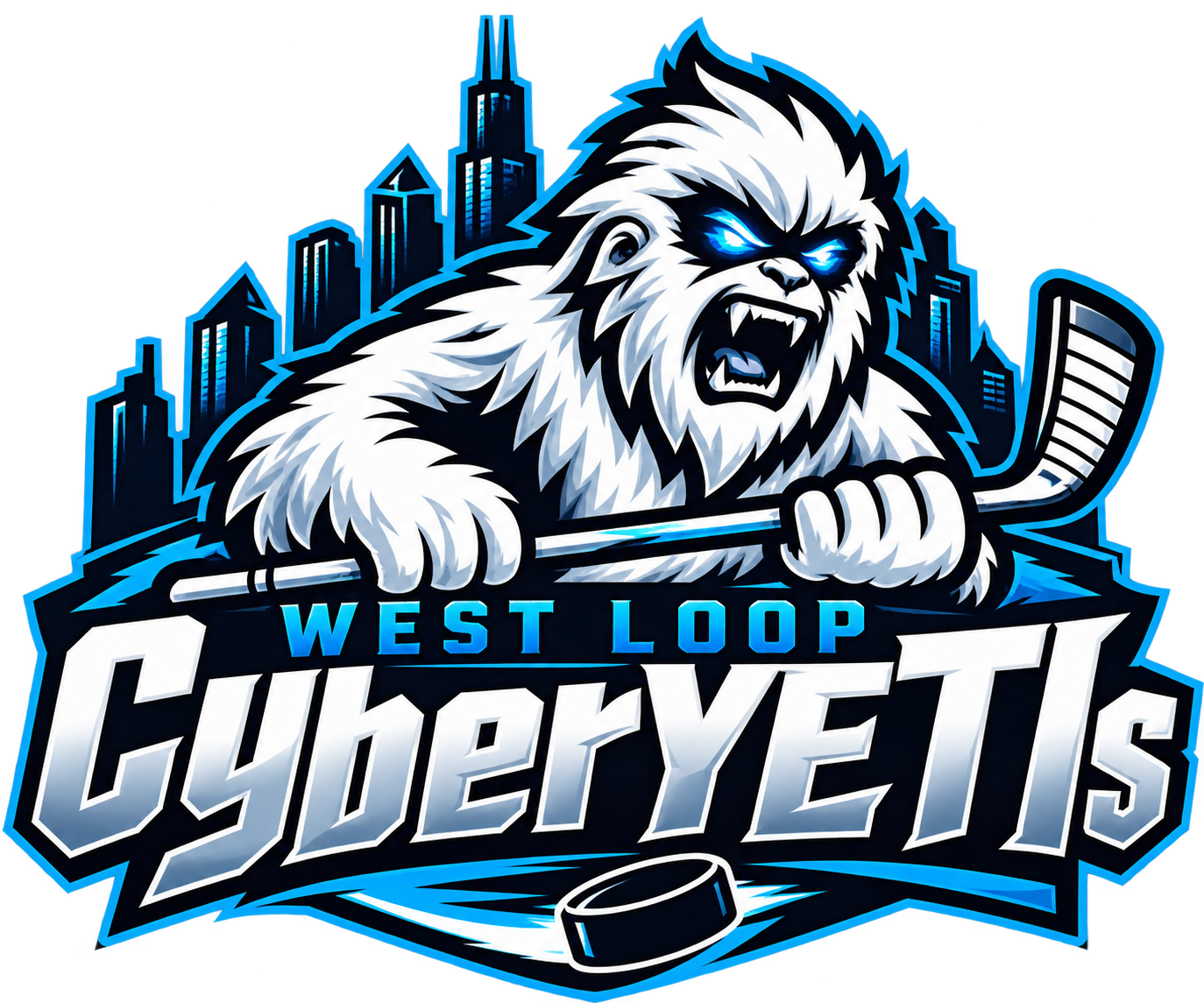West Loop CyberYETIs logo